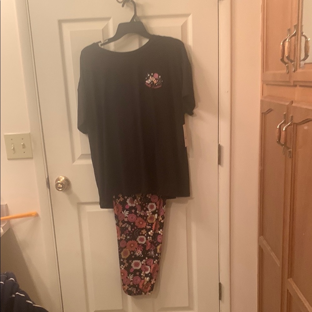 Floral Print Pajama Set